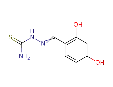 Molecular Structure of 6292-76-8 (2-[(Z)-(2-hydroxy-4-oxocyclohexa-2,5-dien-1-ylidene)methyl]hydrazinecarbothioamide)