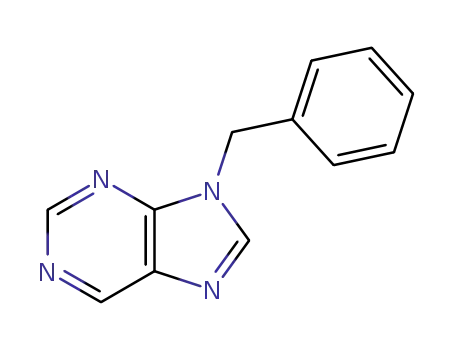Molecular Structure of 25491-56-9 (9-benzyl-9H-purine)