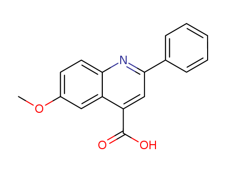 6-METHOXY-2-PHENYL-4-QUINOLINECARBOXYLIC ACID