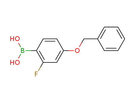 4-BENZYLOXY-2-FLUOROPHENYLBORONIC ACID CAS No.166744-78-1