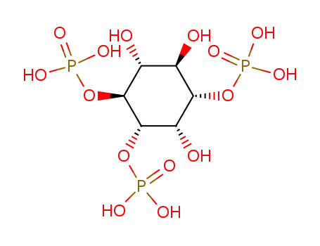 Molecular Structure of 93133-76-7 (D-MYO-INOSITOL 1,3,4-TRIS-PHOSPHATE AMMONIUM SALT)