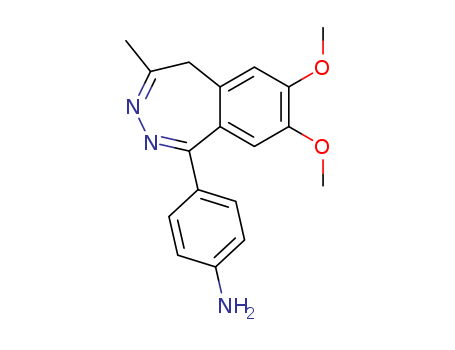4-(7,8-dimethoxy-4-methyl-5H-2,3-benzodiazepin-1-yl)aniline