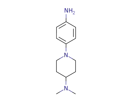 Molecular Structure of 211247-62-0 ([1-(4-AMINOPHENYL)PIPERIDIN-4-YL]DIMETHYLAMINE)