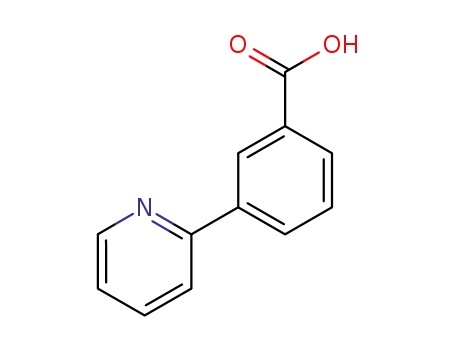 Molecular Structure of 4467-07-6 (3-PYRID-2-YLBENZOIC ACID)