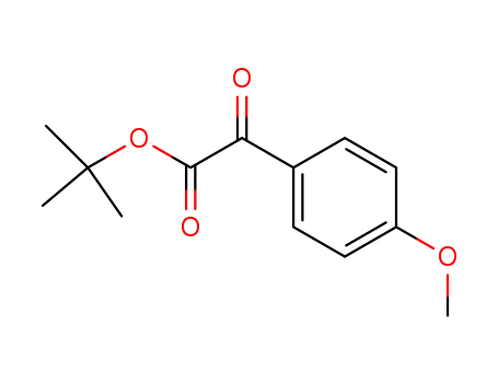 Molecular Structure of 75716-84-6 (tert-butyl 2-(4-methoxyphenyl)-2-oxoacetate)