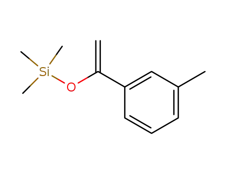 Molecular Structure of 59790-58-8 (Silane, trimethyl[[1-(3-methylphenyl)ethenyl]oxy]-)