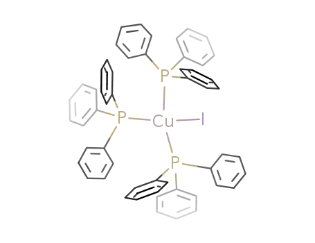 Molecular Structure of 15709-82-7 (Iodtris(triphenylphosphino)kupfer)