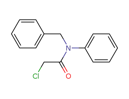 Molecular Structure of 2653-14-7 (N-BENZYL-2-CHLORO-N-PHENYLACETAMIDE)