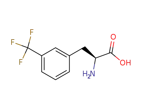 Molecular Structure of 14464-68-7 (3-TRIFLUOROMETHYL-L-PHENYLALANINE)