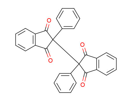 (2,2-BIINDAN)-1,1,3,3-TETRONE, 2,2-DIPHENYL- cas  1801-21-4