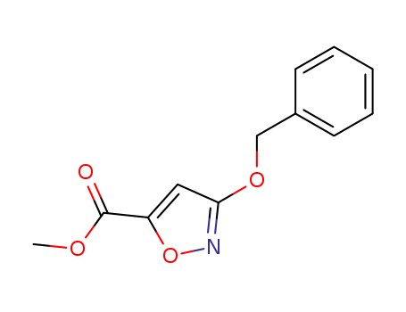 3-BENZYLOXYISOXAZOLE-5-CARBOXYLIC ACID METHYL ESTER