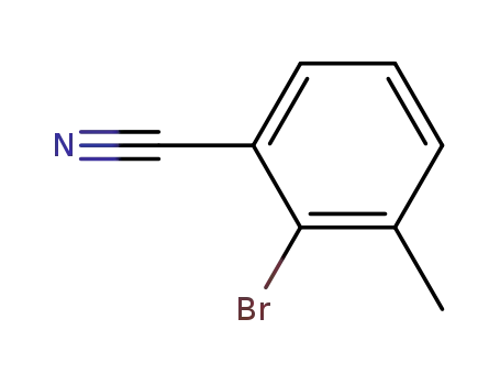 Molecular Structure of 263159-64-4 (2-BROMO-3-METHYLBENZONITRILE)