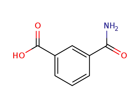 Molecular Structure of 4481-28-1 (3-CARBOXAMIDOBENZOIC ACID)