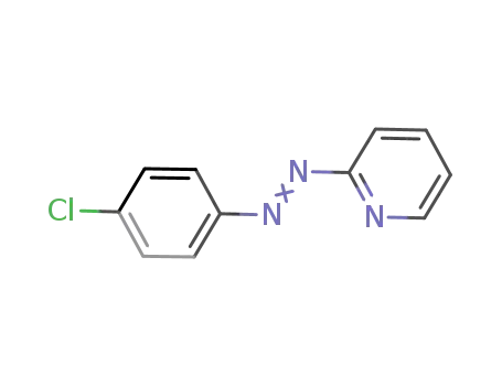 Molecular Structure of 14458-12-9 (2-((4-Chlorophenyl)azo)pyridine)