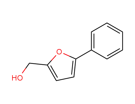 Molecular Structure of 22078-90-6 ((5-PHENYL-FURAN-2-YL)-METHANOL)