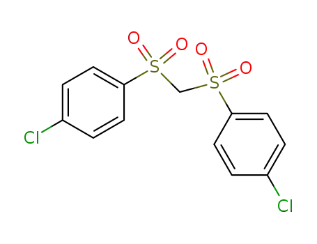 Molecular Structure of 2394-02-7 (Bis[(4-chlorophenyl)sulfonyl]methane)