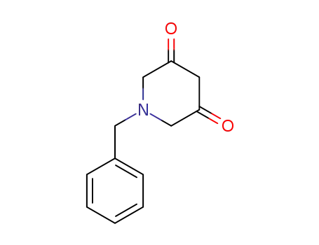 Molecular Structure of 50866-56-3 (1-Benzylpiperidine-3,5-dione)