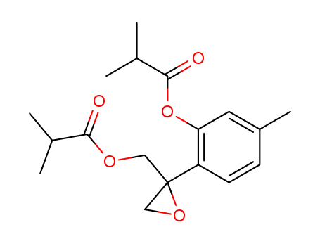 8,9-epoxy-3,10-diisobutyryloxythymol[22518-06-5]