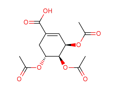 (3R,4S,5R)-3,4,5-triacetoxycyclohex-1-ene-1-carboxylic acid