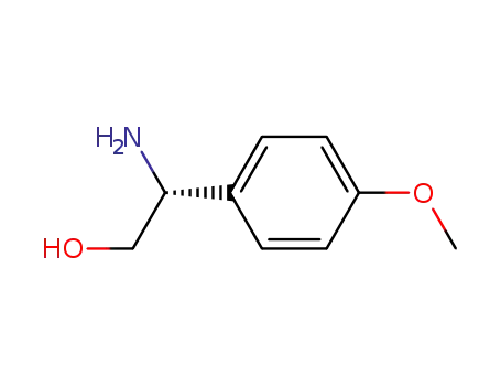 Molecular Structure of 100929-33-7 ((R)-b-AMino-4-Methoxy-benzeneethanol)