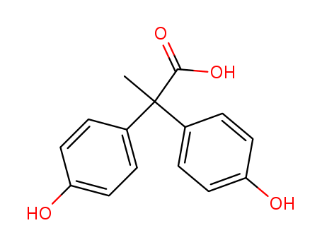 Benzeneacetic acid,4-hydroxy-a-(4-hydroxyphenyl)-a-methyl-