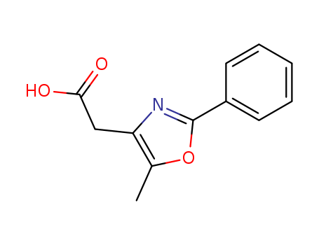 2-(5-methyl-2-phenyl-1,3-oxazol-4-yl)acetic acid  CAS NO.107367-98-6