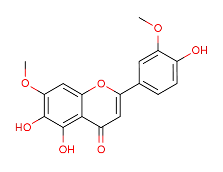 4H-1-Benzopyran-4-one,
5,6-dihydroxy-2-(4-hydroxy-3-methoxyphenyl)-7-methoxy-