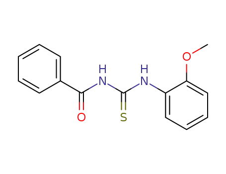 Benzamide, N-[[(2-methoxyphenyl)amino]thioxomethyl]-