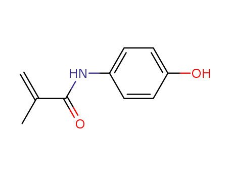 Molecular Structure of 19243-95-9 (N-(4-HYDROXYPHENYL)METHACRYLAMIDE)