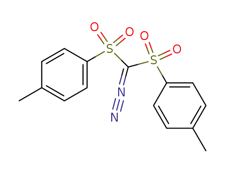Molecular Structure of 14159-45-6 (BIS(P-TOLUENESULFONYL)DIAZOMETHANE)