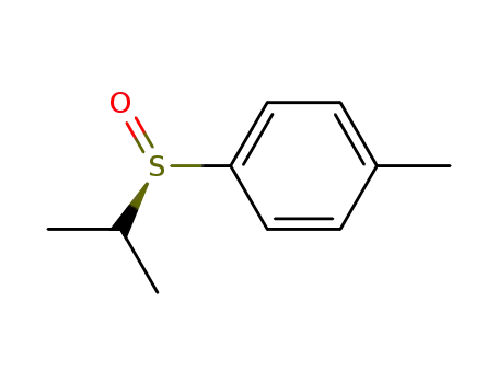 Benzene, 1-methyl-4-[(1-methylethyl)sulfinyl]-, (R)-