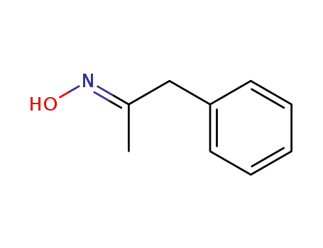 Molecular Structure of 10048-64-3 (2-Propanone, 1-phenyl-, oxime, (E)-)