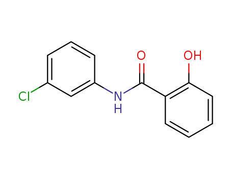Molecular Structure of 24448-71-3 (N-(3-chlorophenyl)-2-hydroxybenzamide)