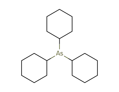 Molecular Structure of 23356-03-8 (tricyclohexylarsane)