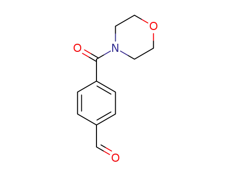 Molecular Structure of 58287-80-2 (4-(Morpholine-4-Carbonyl)-Benzaldehyde)