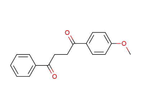 Molecular Structure of 60755-22-8 (1-(4-METHOXY-PHENYL)-4-PHENYL-BUTANE-1,4-DIONE)
