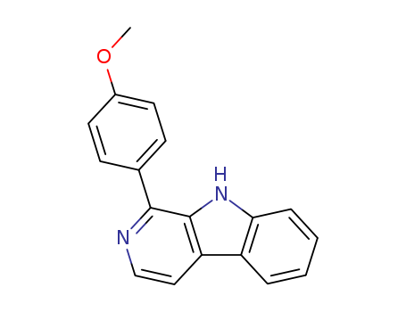 9H-Pyrido[3,4-b]indole, 1-(4-methoxyphenyl)-