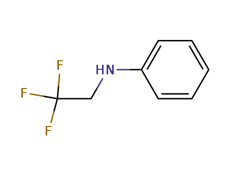 Molecular Structure of 351-61-1 (N-(2,2,2-trifluoroethyl)aniline)