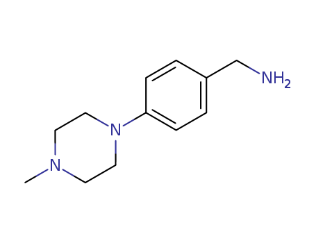 Benzenemethanamine,4-(4-methyl-1-piperazinyl)-