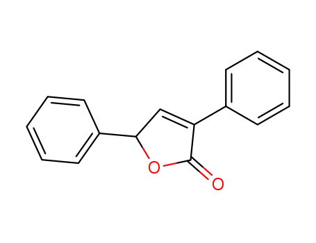 Molecular Structure of 5369-56-2 (3,5-diphenylfuran-2(5H)-one)