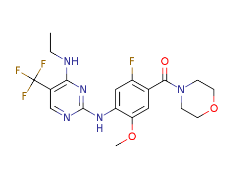 GNE-7915;[4-[[4-(ethylamino)-5-(trifluoromethyl)-2-pyrimidinyl]amino]-2-fluoro-5-methoxyphenyl]-4-morpholinyl-methanone