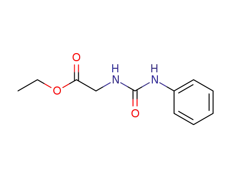 Molecular Structure of 7684-19-7 (Glycine, N-[(phenylamino)carbonyl]-, ethyl ester)