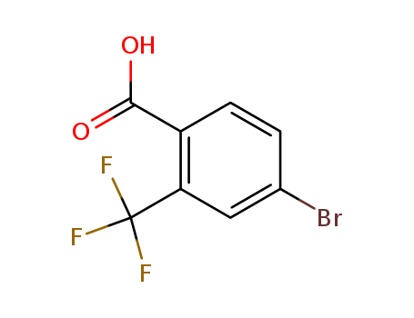 4-Bromo-2-(trifluoromethyl)benzoic acid cas  320-31-0
