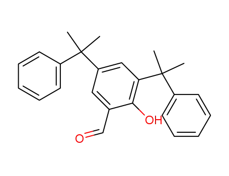 Benzaldehyde, 2-hydroxy-3,5-bis(1-methyl-1-phenylethyl)-