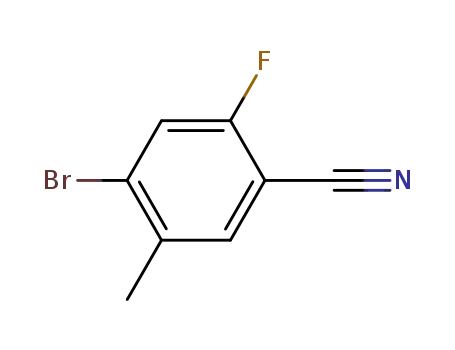 4-BROMO-2-FLUORO-5-METHYLBENZONITRILE