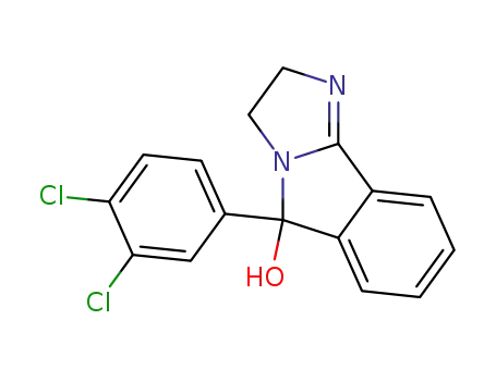 Molecular Structure of 23915-26-6 (5-(3,4-Dichlorophenyl)-2,5-dihydro-3H-imidazo[2,1-a]isoindol-5-ol)