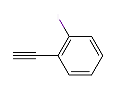 Molecular Structure of 766-50-7 (1-ETHYNYL-2-IODO-BENZENE)