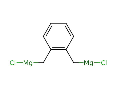Molecular Structure of 78499-87-3 (bis(chloromagnesiummethyl)benzol)