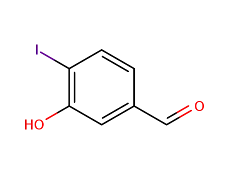 Molecular Structure of 135242-71-6 (3-HYDROXY-4-IODOBENZALDEHYDE)