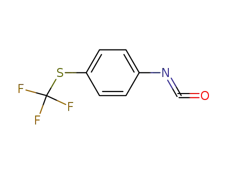 Molecular Structure of 24032-84-6 (4-(TRIFLUOROMETHYLTHIO)PHENYL ISOCYANATE)
